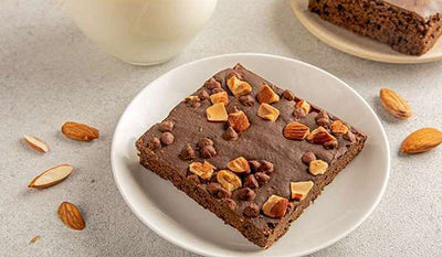 The Perfect Almond Brownie