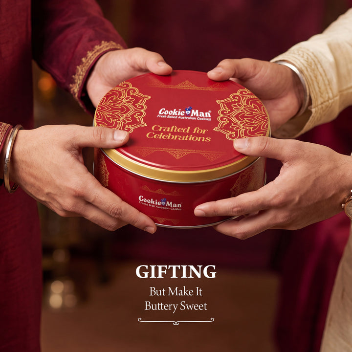Festive Delights Cookies Diwali Gift Tin - 200g