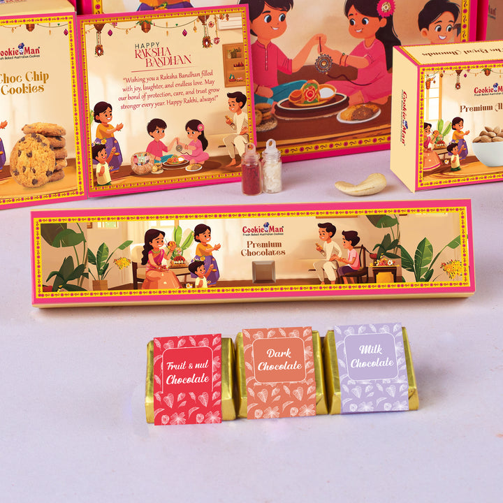 Rakhi Special Combo Gift Hamper (PERFECT GIFT FOR BROTHERS &amp; SISTERS)