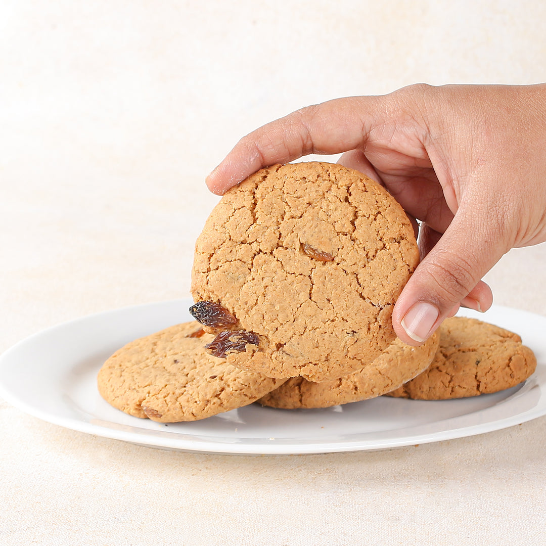 Oatmeal Raisin Cookies - Soft &amp; Chewy Cookies