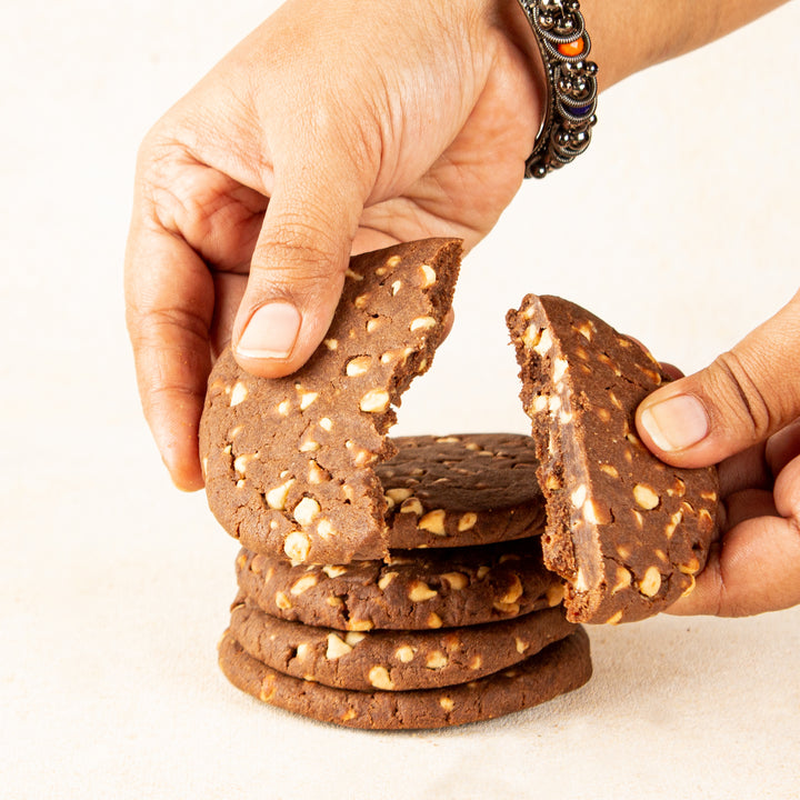 Double Choc Chip Cookies - Soft and Chewy
