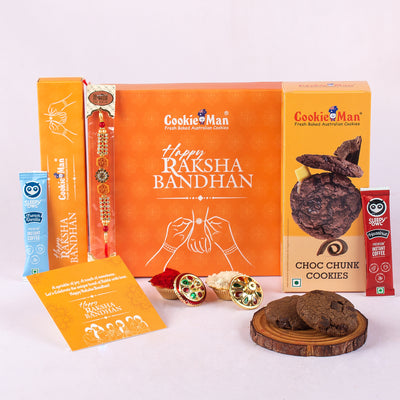 Raksha Bandhan Orange Gift Hamper