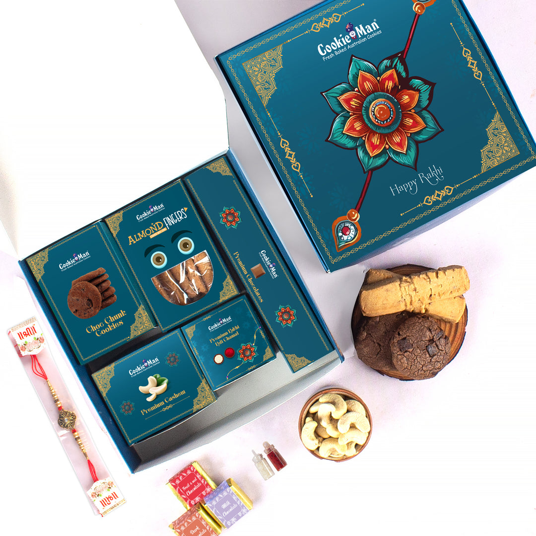 Raksha Bandhan Blue Gift Hamper