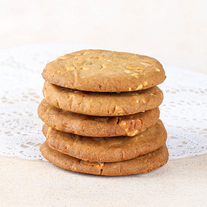 Caramel Cashew Cookies - Soft &amp; Chewy