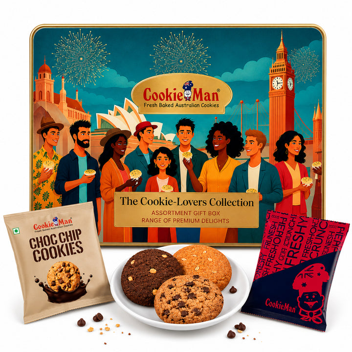 Premium Diwali Cookies Gift Tin - 225g