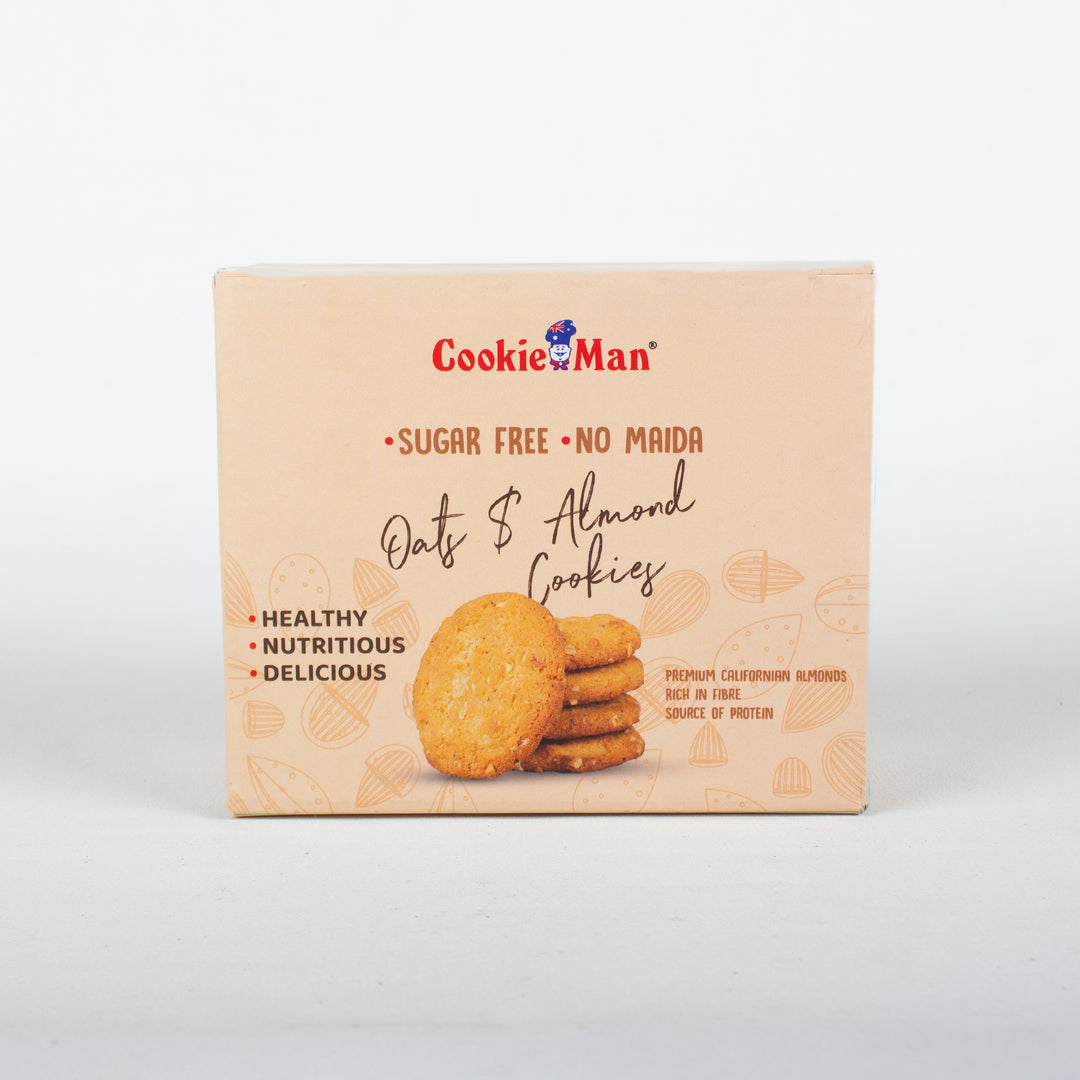 Sugar Free Oats &amp; Almond Cookies - 250g