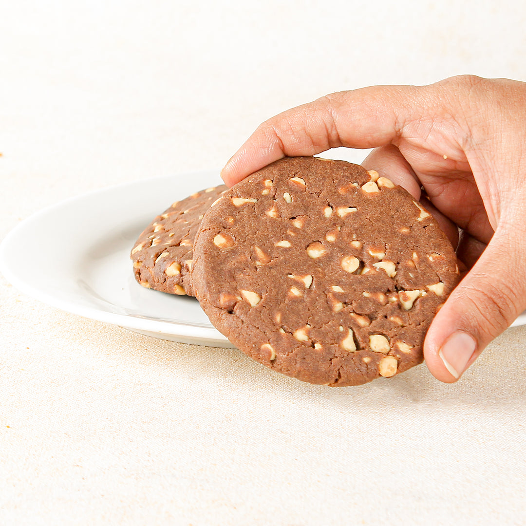 Double Choc Chip Cookies - Soft and Chewy