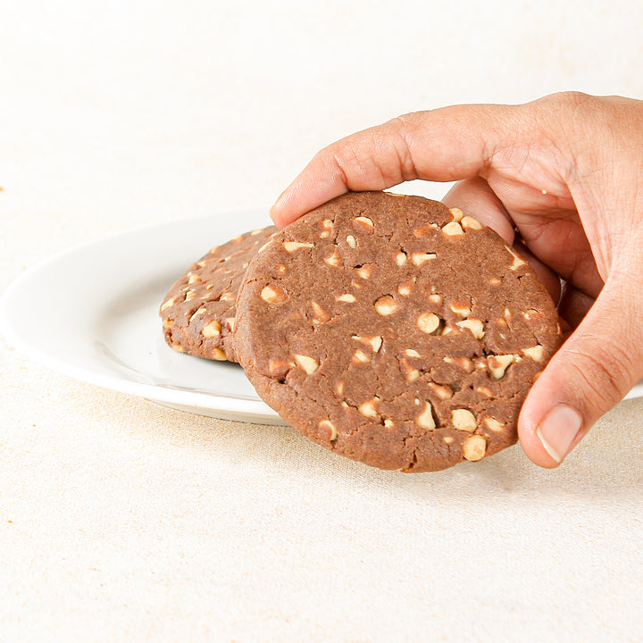 Double Choc Chip Cookies - Soft and Chewy