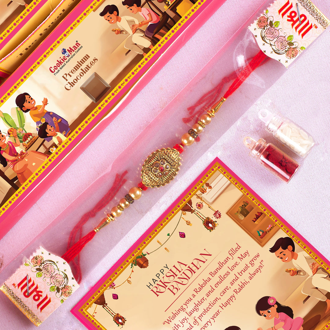 Rakhi Special Combo Gift Hamper (PERFECT GIFT FOR BROTHERS &amp; SISTERS)