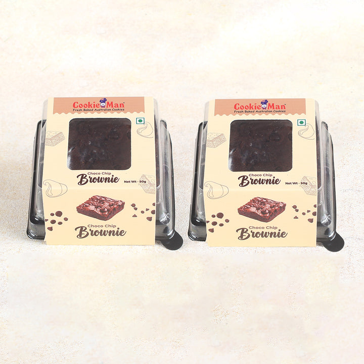 Choco Chip Brownie (Pack Of 2)