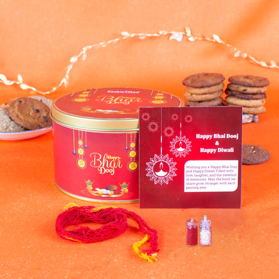 CookieMan Bhai Dooj Premium Gift Tin - Special Edition