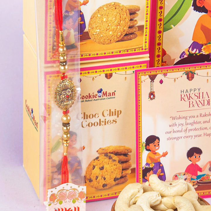 Rakhi Special Combo Gift Hamper (PERFECT GIFT FOR BROTHERS &amp; SISTERS)