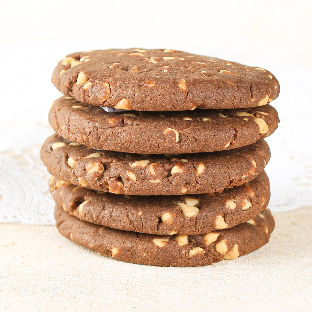 Double Choc Chip Cookies - Soft and Chewy