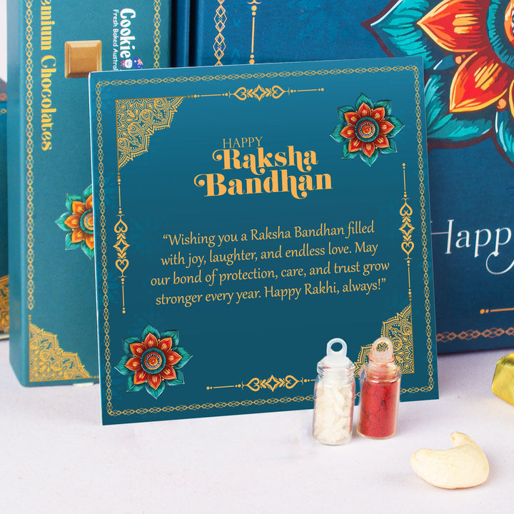 Raksha Bandhan Blue Gift Hamper