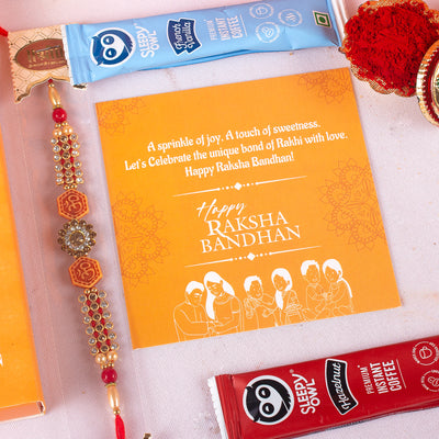 Raksha Bandhan Orange Gift Hamper