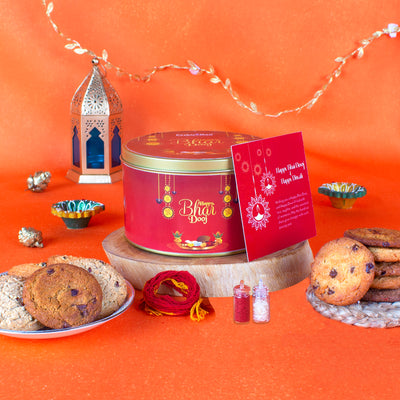 CookieMan Bhai Dooj Premium Gift Tin - Special Edition
