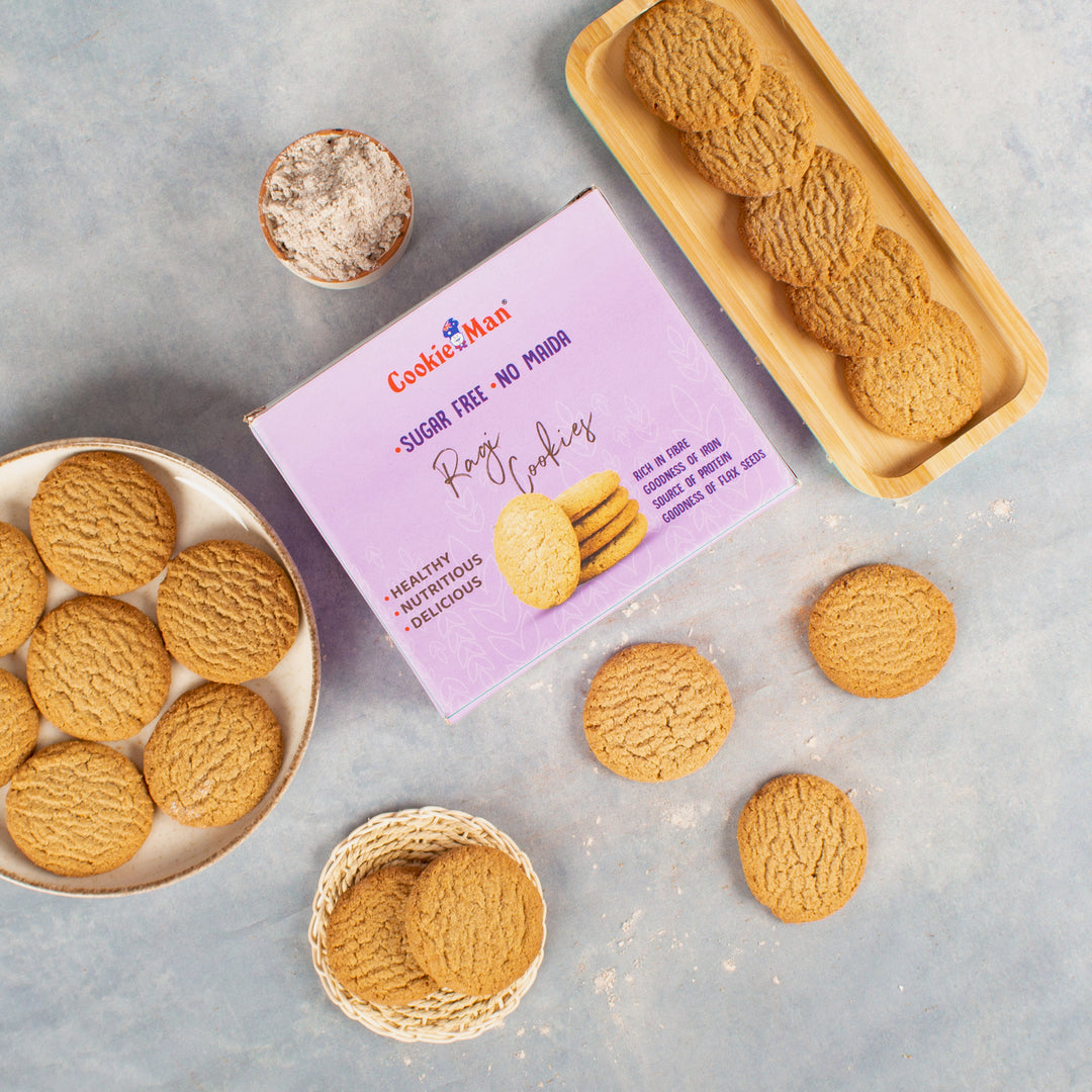 Sugar Free Ragi Cookies - 250g
