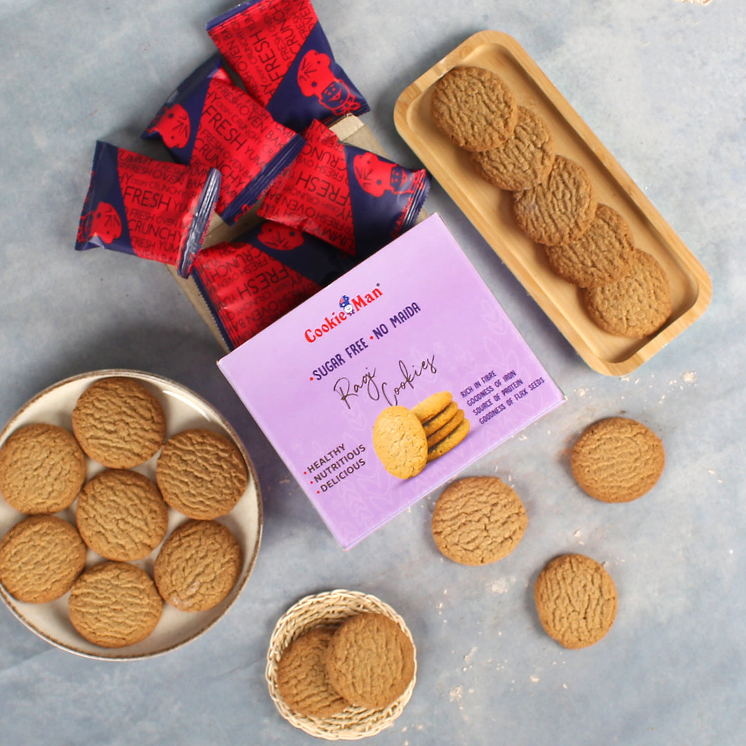 Sugar Free Ragi Cookies - 250g