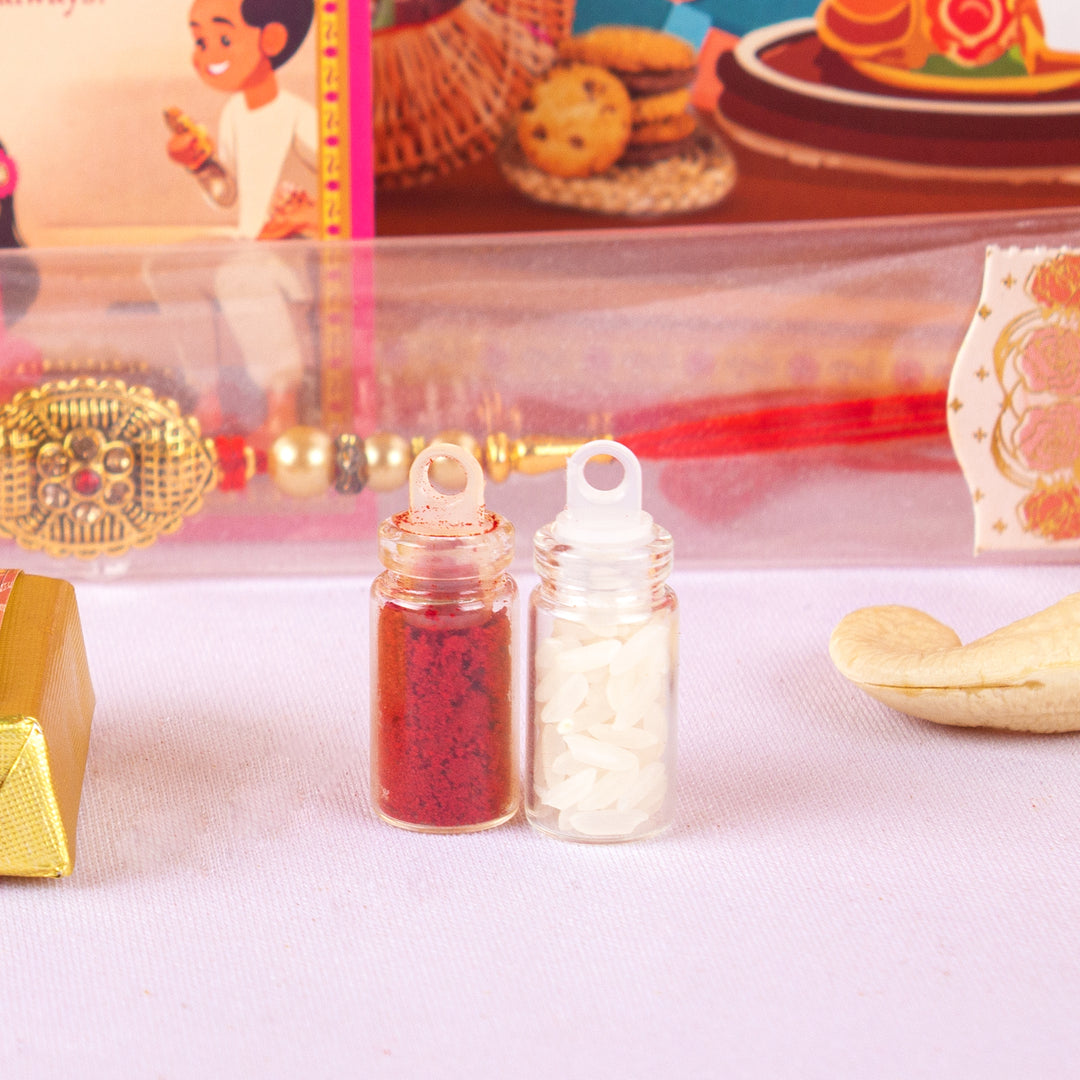 Rakhi Special Combo Gift Hamper (PERFECT GIFT FOR BROTHERS &amp; SISTERS)