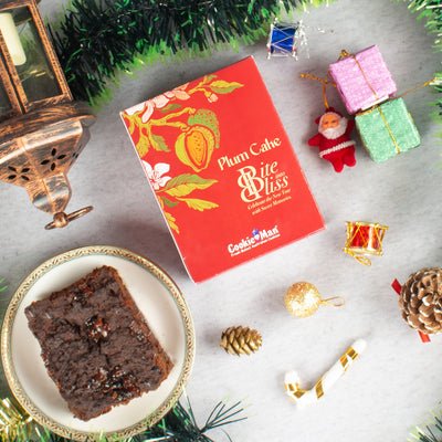 Christmas Rich Fruit & Nut Plum Cake - 200g