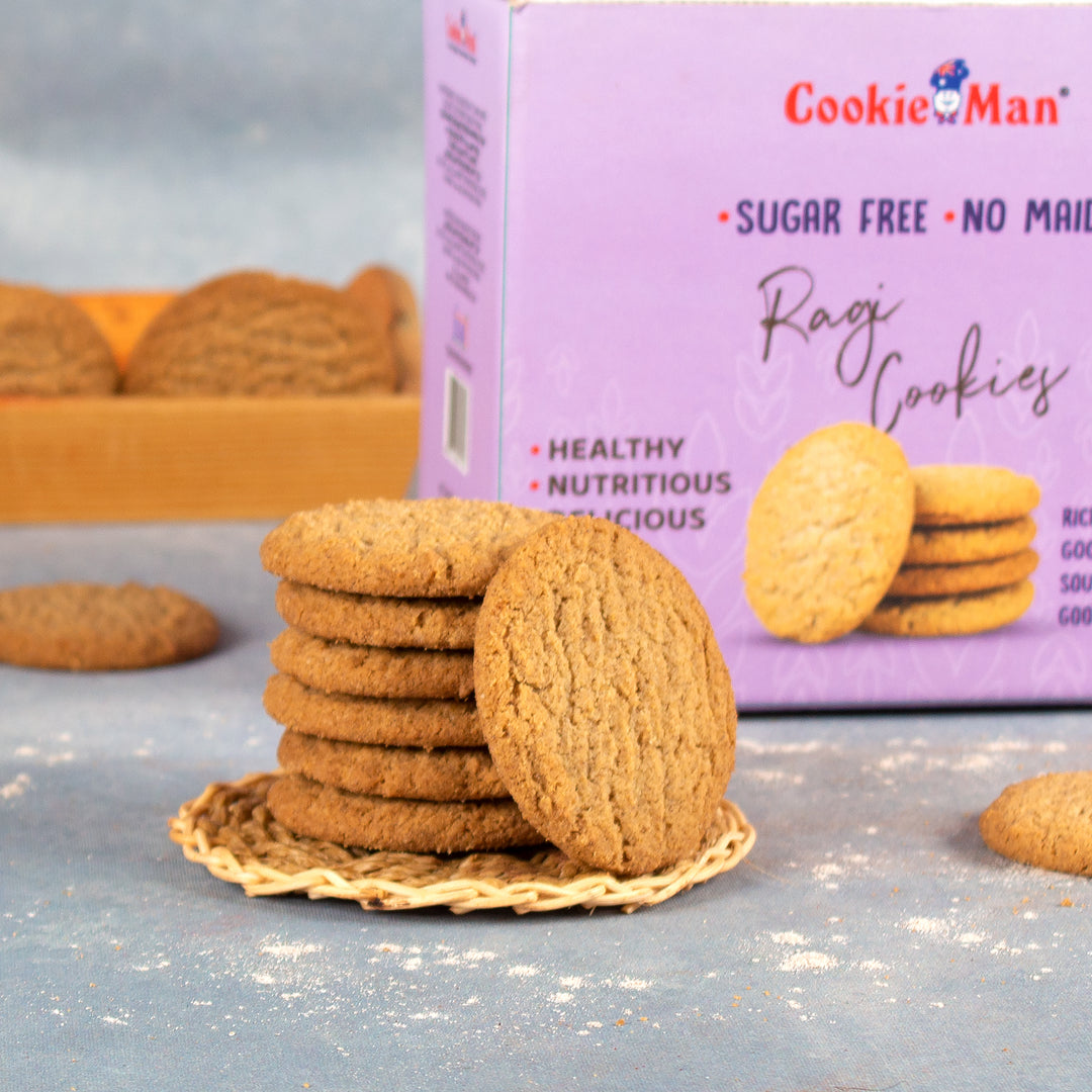 Sugar Free Ragi Cookies - 250g