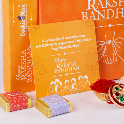 Raksha Bandhan Orange Gift Hamper