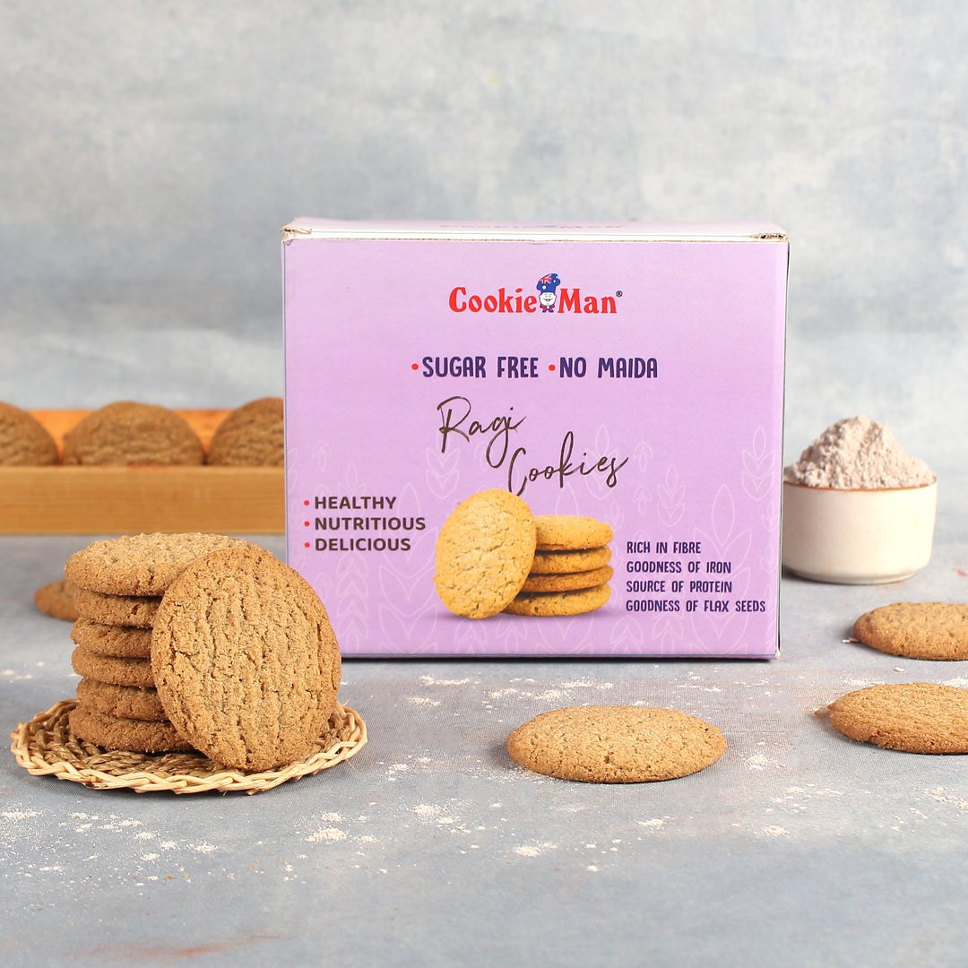 Sugar Free Ragi Cookies - 250g