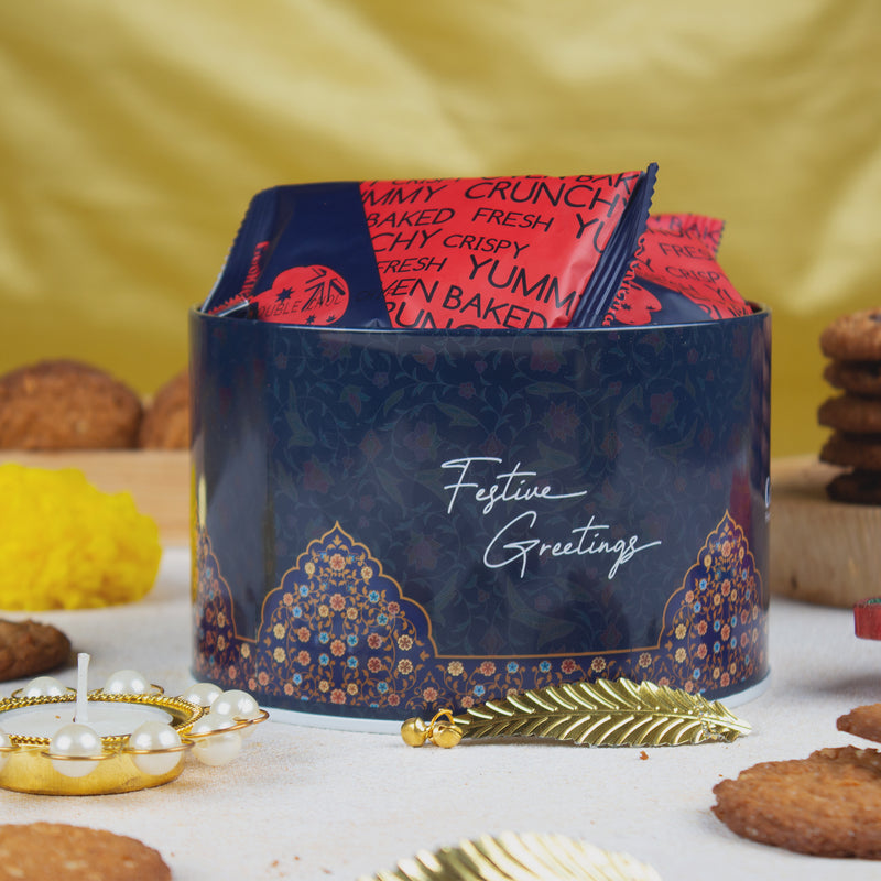 Festive Greeting Diwali  Gift Tin