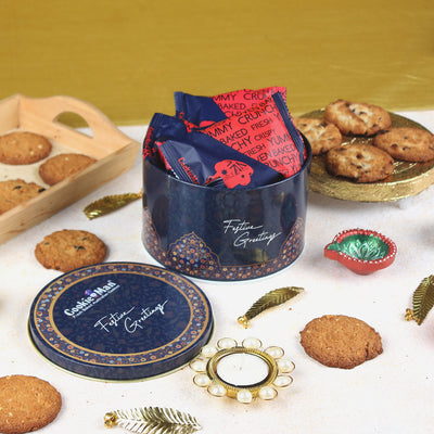 Festive Greeting Diwali  Gift Tin