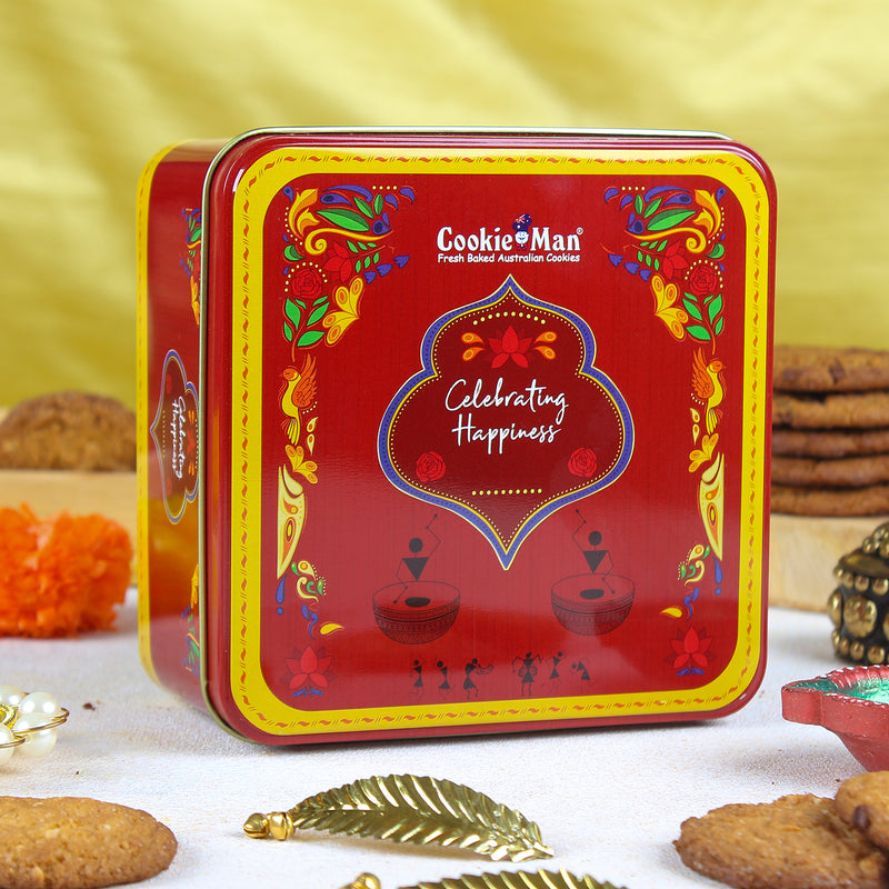 Celebrating Happiness Red Mini Gift Tin