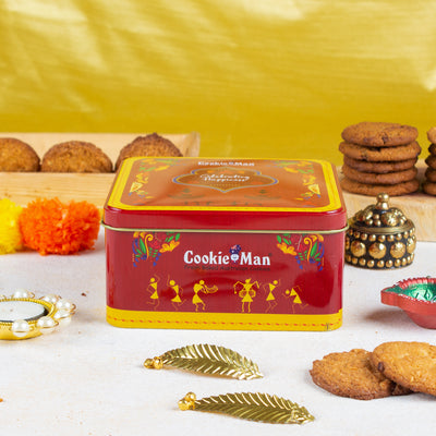 Celebrating Happiness Red Mini Gift Tin