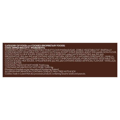 Choco Dipped Biscotti- 100g