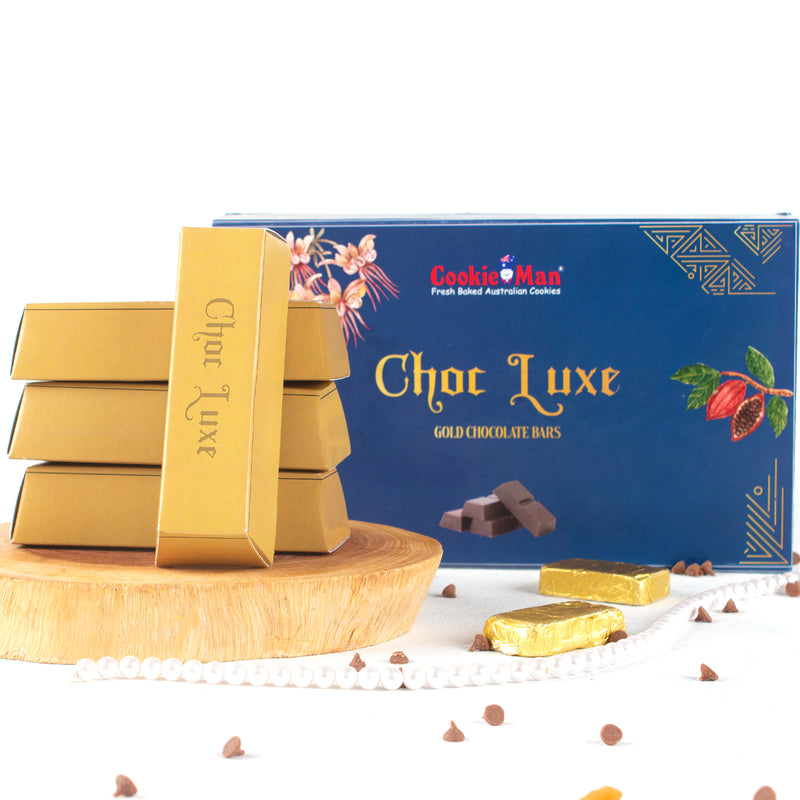 Choc Luxe Gold Bar Chocolate Box