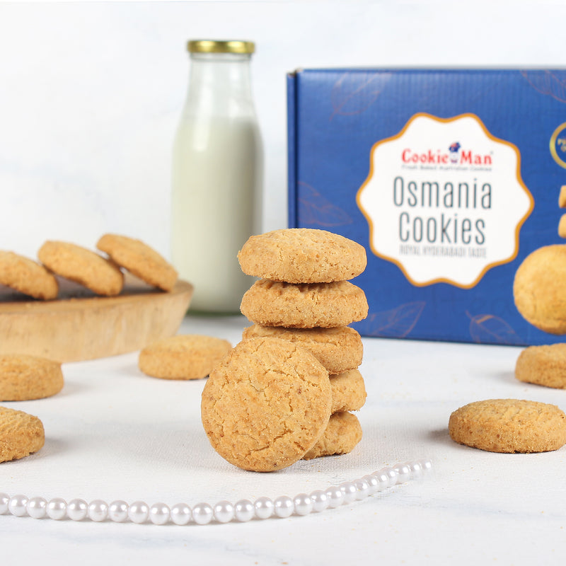 Premium Osmania Cookies Biscuits - 320g