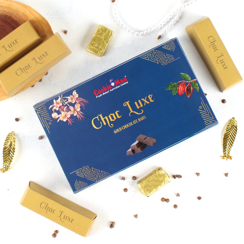 Choc Luxe Gold Bar Chocolate Box