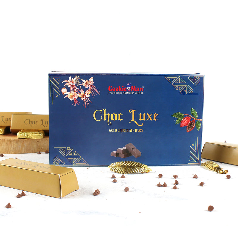 Choc Luxe Gold Bar Chocolate Box