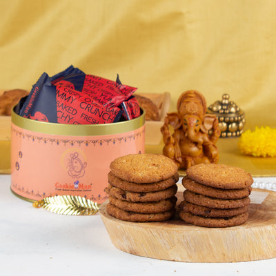 Ganesha Diwali Assorted Cookies Special Gift Tin