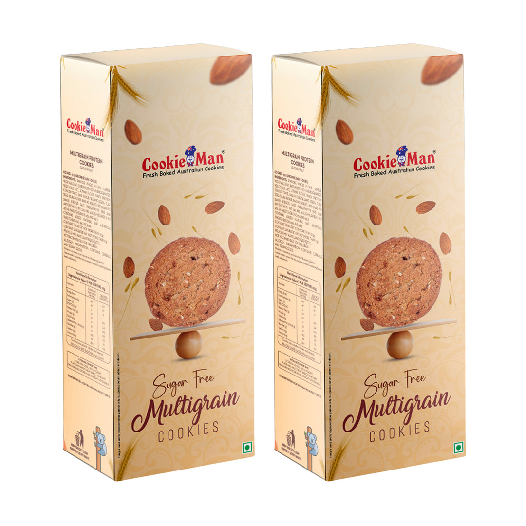 Sugar Free Multigrain Protein Cookies