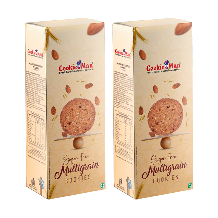 Sugar Free Multigrain Protein Cookies