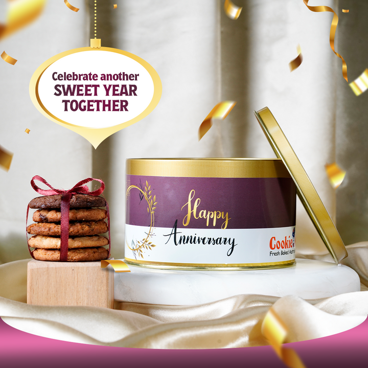 Happy Anniversary Assorted Cookies