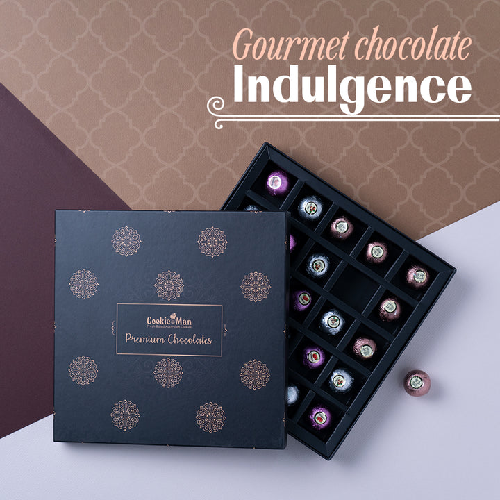Premium 25 Moulded Chocolates Gift Box