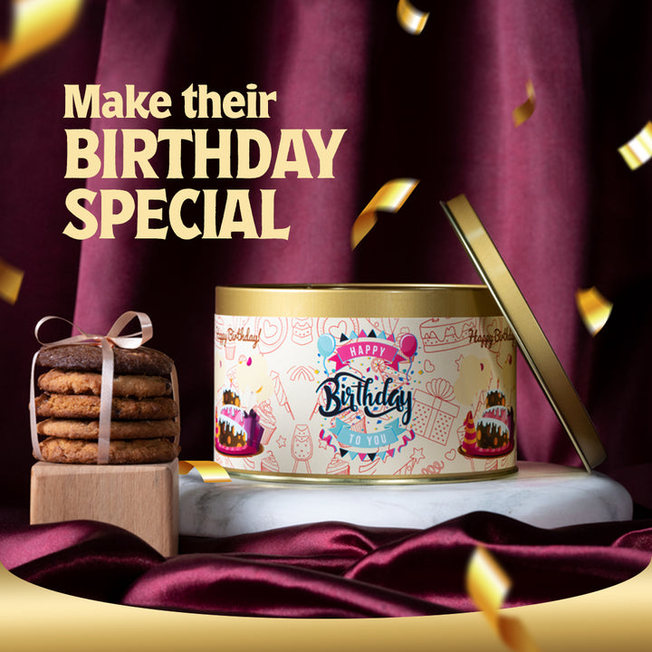 Happy Birthday Assorted Cookies