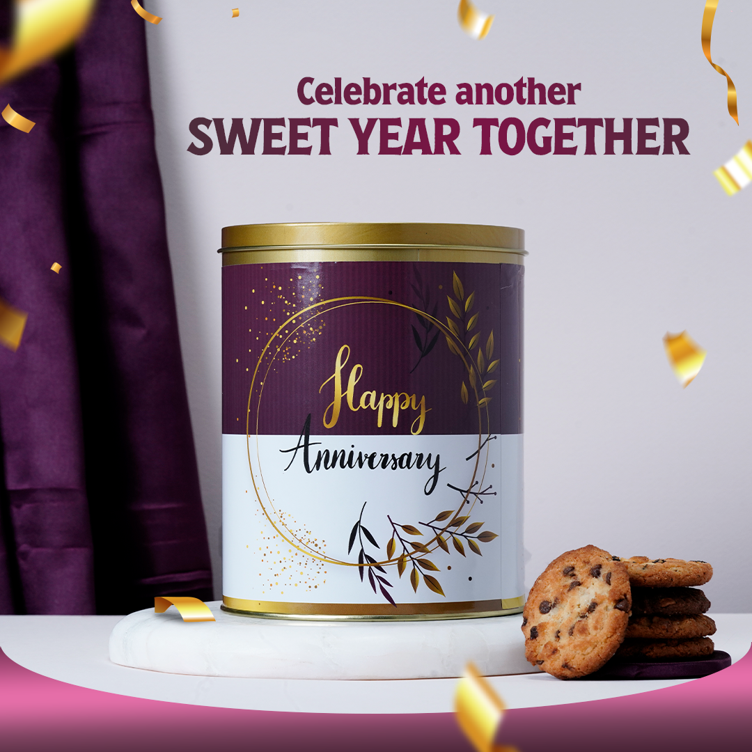 Happy Anniversary Assorted Cookies