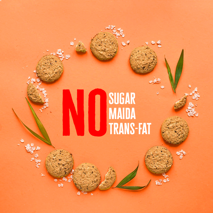 Sugar free Multi Grain Cookies-200g Canister