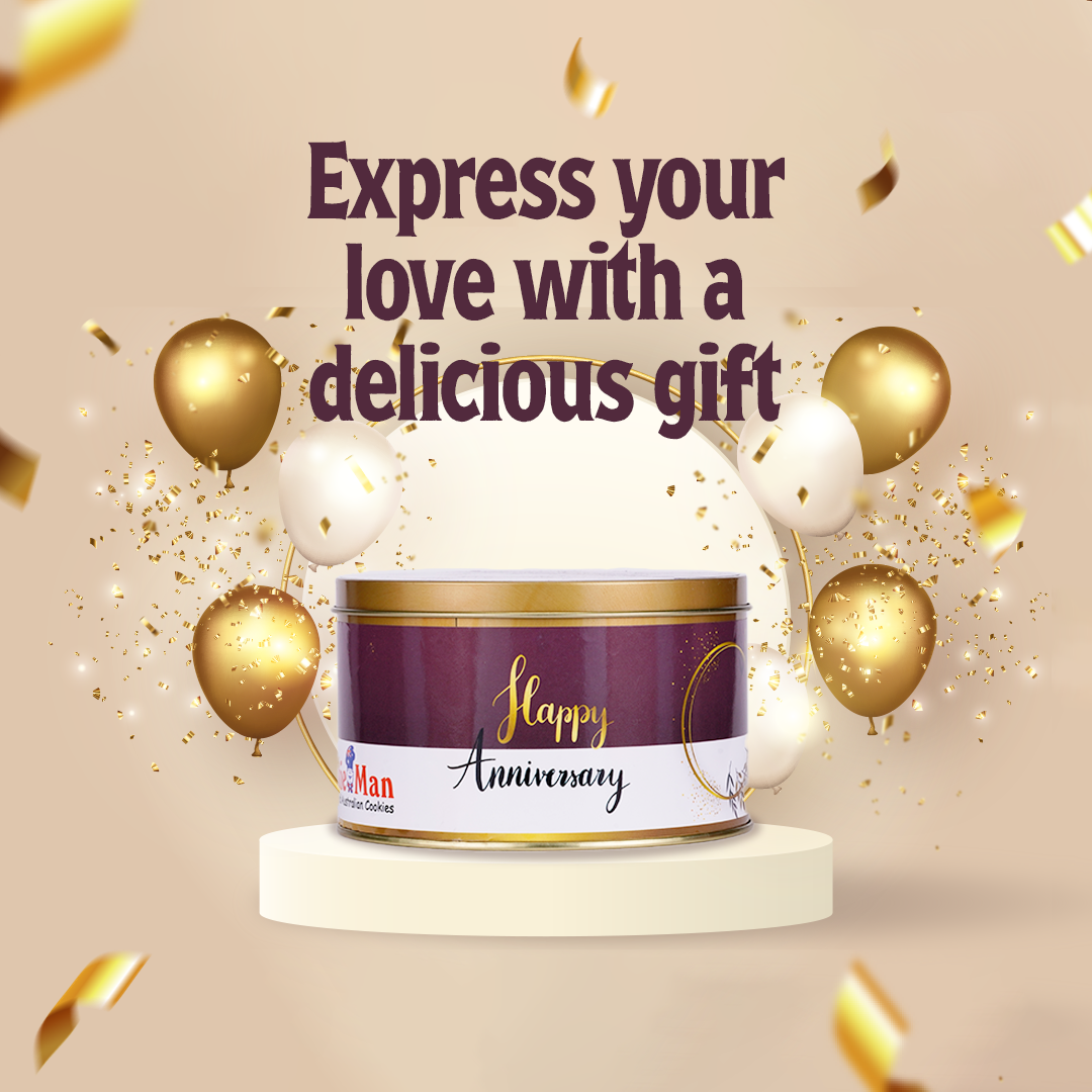 Happy Anniversary Assorted Cookies