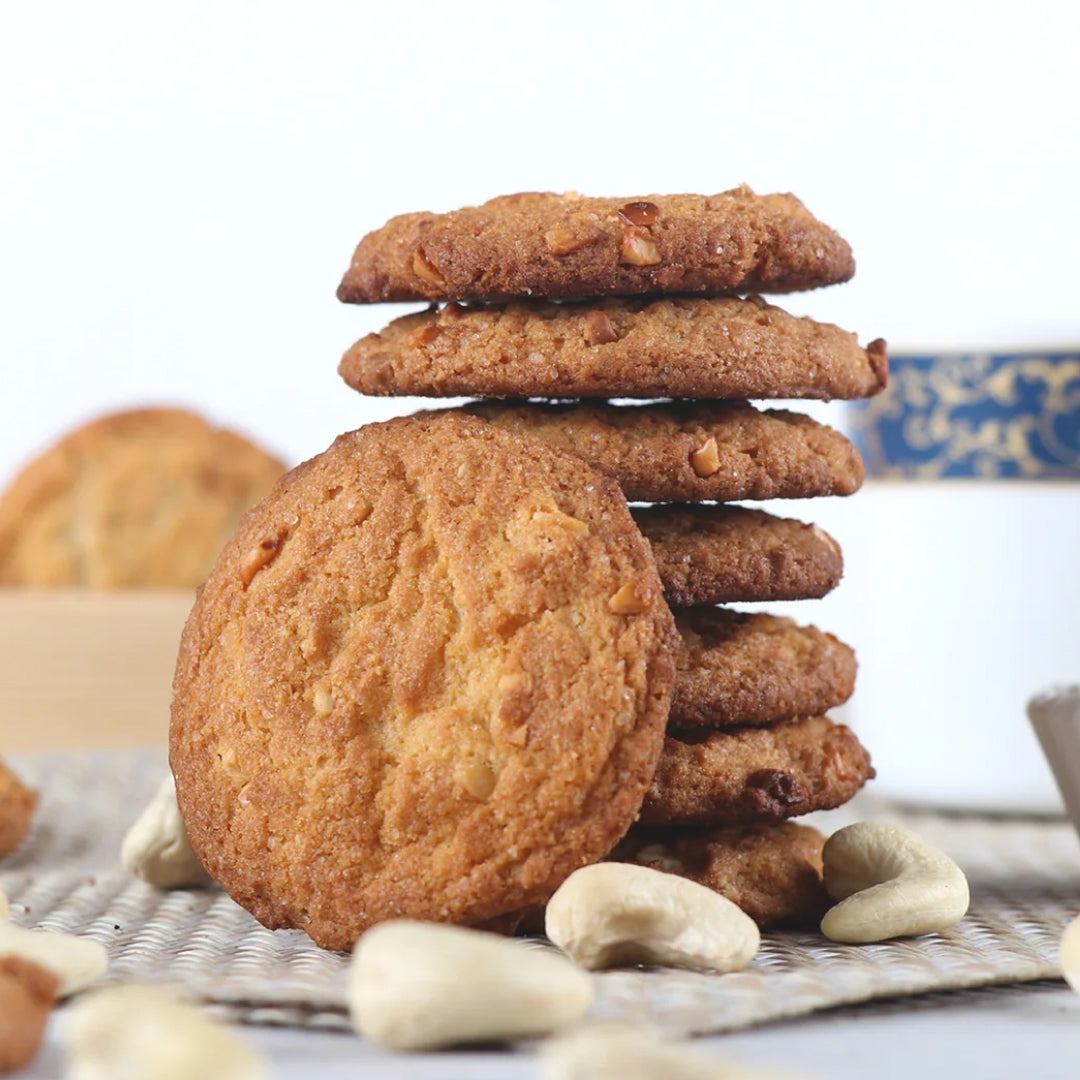 Butter Cashew Cookies