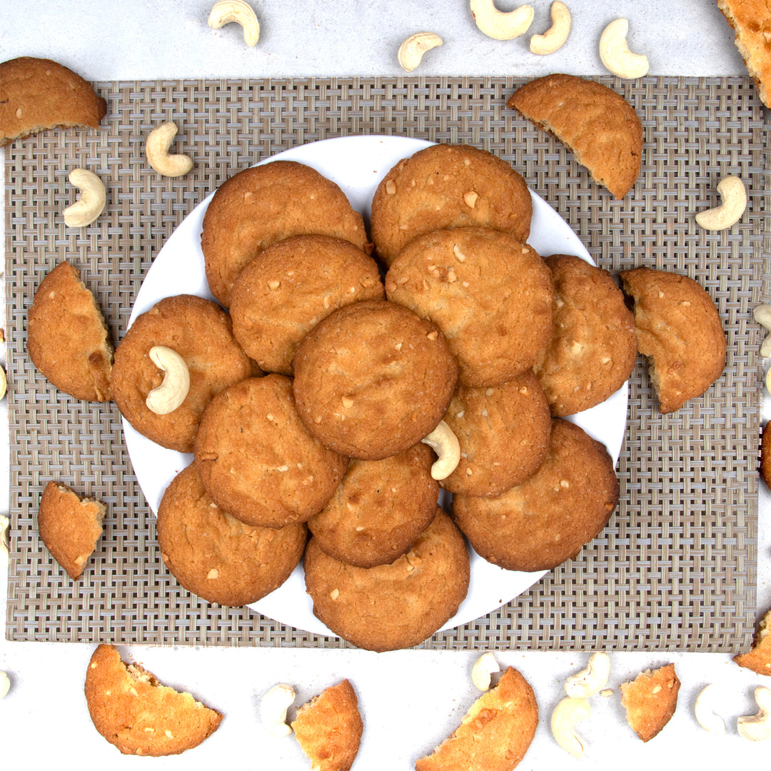 Butter Cashew Cookies