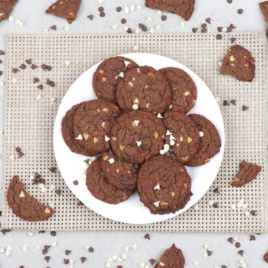 Double Choc Chip Cookies
