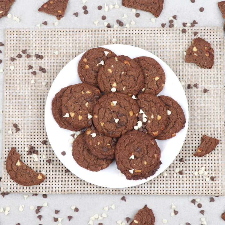 Double Choc Chip Cookies