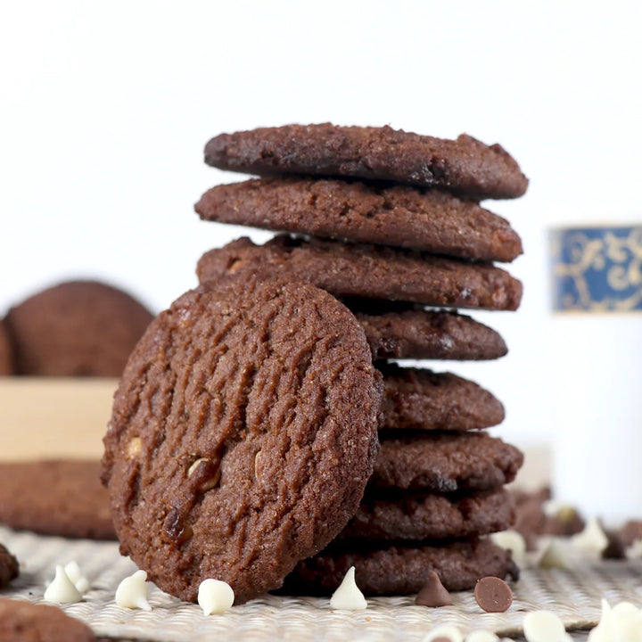 Double Choc Chip Cookies